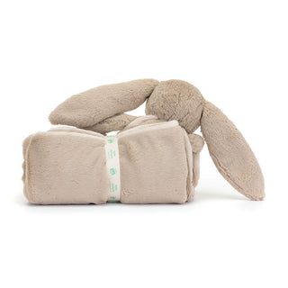 Bashful Beige Bunny Blankie (Personalization Included)
