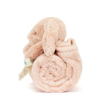 Bashful Blush Bunny Blankie (Personalization Included)