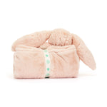 Bashful Blush Bunny Blankie (Personalization Included)