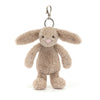 Bashful Beige Bunny Bag Charm