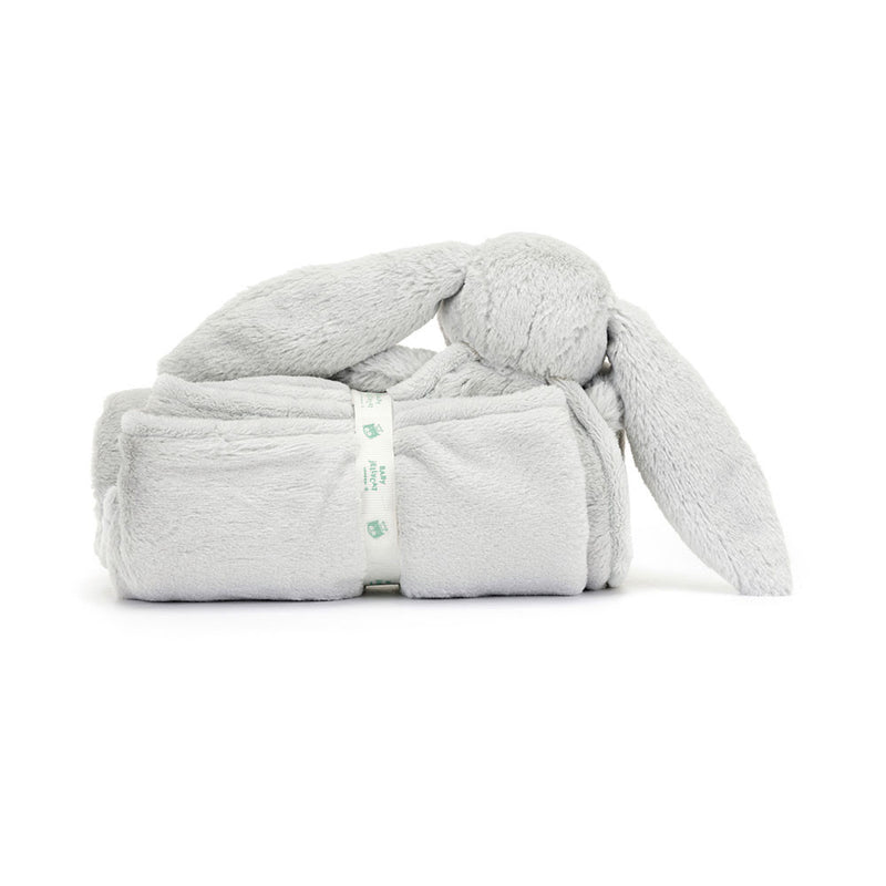Bashful Silver Bunny Blankie (Personalization Included)