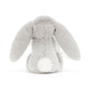 Bashful Silver Bunny Soother (Personalization Included)
