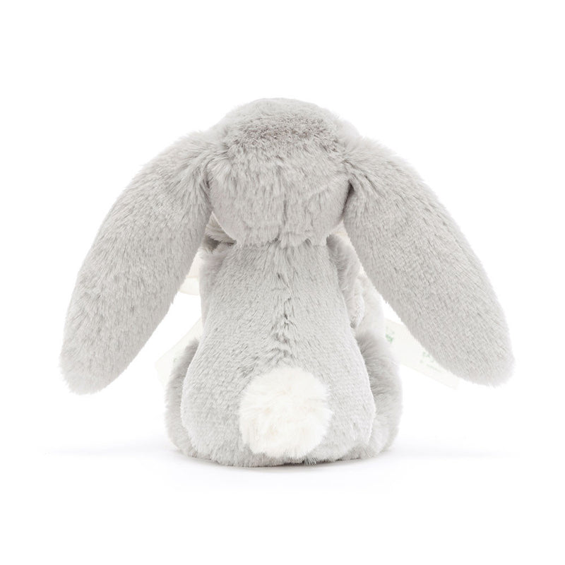 Bashful Silver Bunny Soother (Personalization Included)