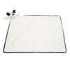 Bashful Black & Cream Puppy Blankie (Personalization Available)