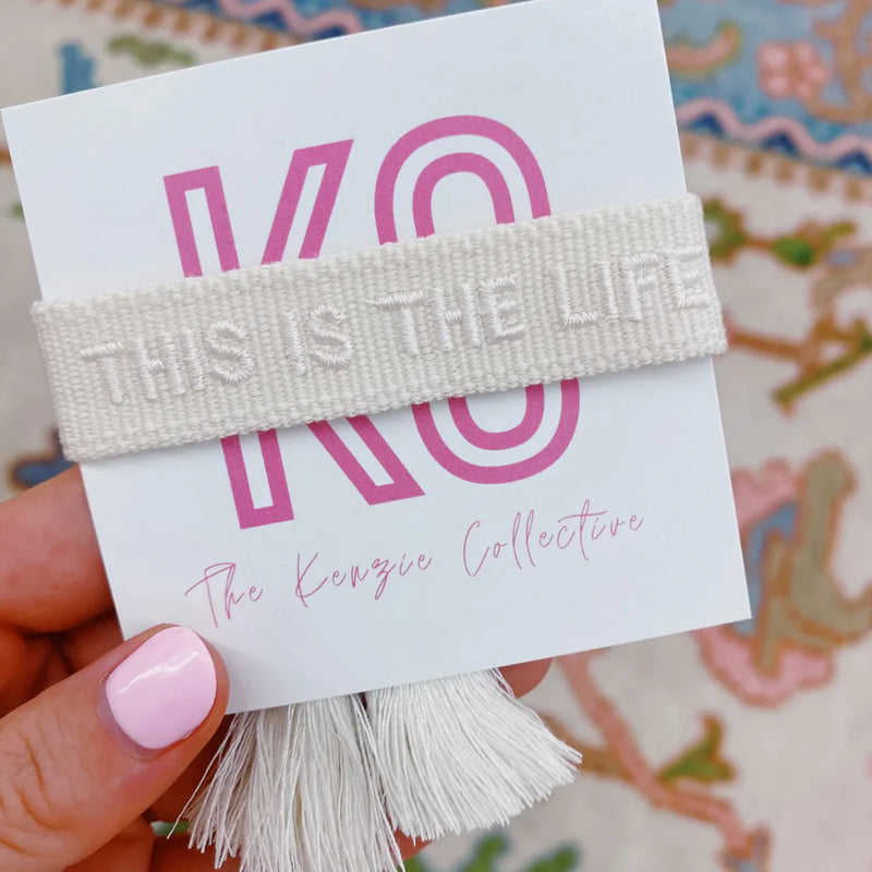 This Is The Life Bracelet - The Kenzie Collective