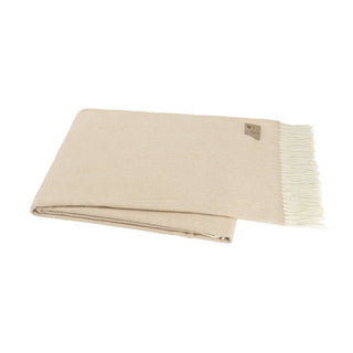 Sand Herringbone Throw (Personalization Included) - J.A. Whitney