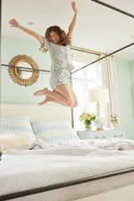Posey Lavender Scalloped Pajama Set Short