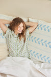 Posey Lavender Scalloped Pajama Set Short