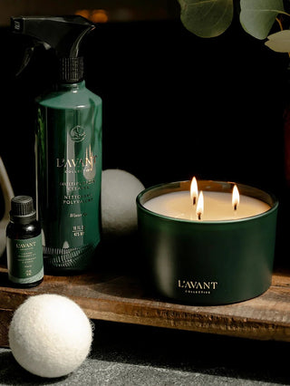 Winter Fir 3 Wick Candle - J.A. Whitney