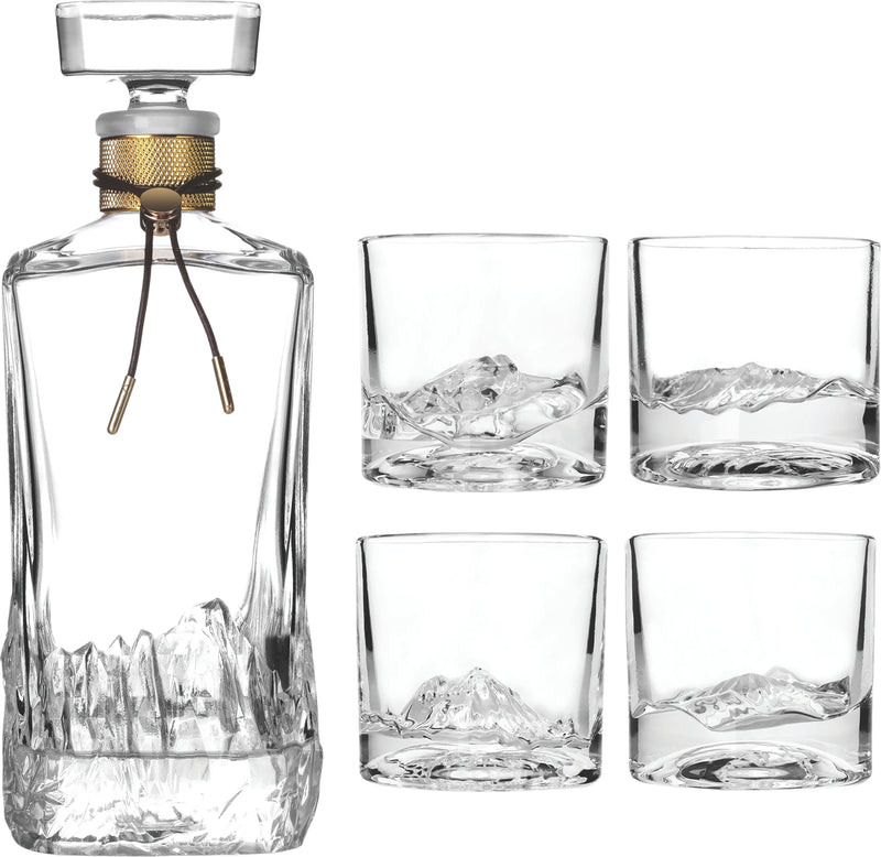 American Peaks Whiskey Set
