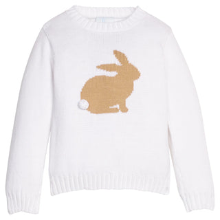 Little English Intarsia Sweater - Bunny