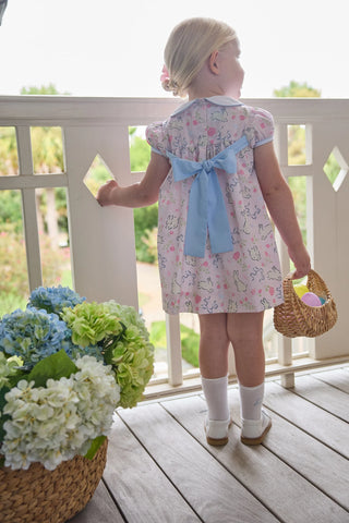 Little English Short Sleeve Natalie Dress - Bunny Blooms
