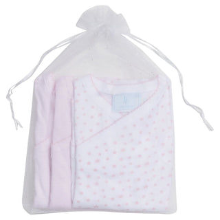Little English Set of 3 Onesies - Light Pink - J.A. Whitney