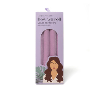 Velvet Hair Rollers - J.A. Whitney