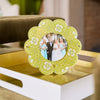 Dorset Garden Green Acrylic Round Picture Frame