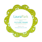 Dorset Garden Green Acrylic Round Picture Frame