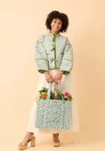 English Tile Brooks Avenue Quilted Tote
