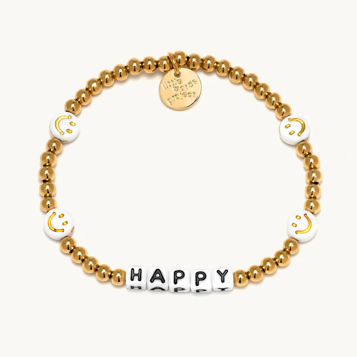 Happy - Gold Plated