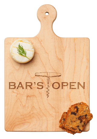 9X6" Maple Bar's Open Board