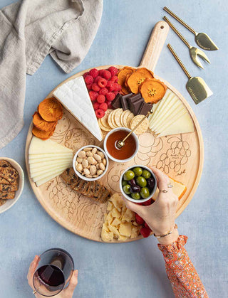 22x17" Cheese Map Board w/ Handle