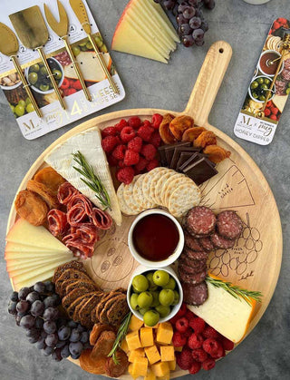22x17" Cheese Map Board w/ Handle
