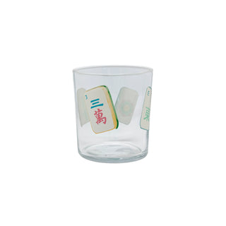 Mahjong Double Old Fashioned Glasses - Set of 4