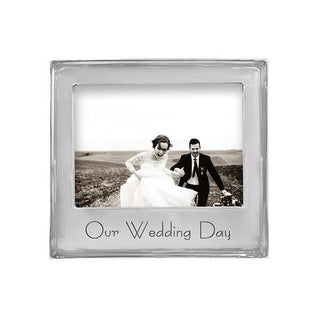 Our Wedding Day Signature 5X7 Frame - J.A. Whitney