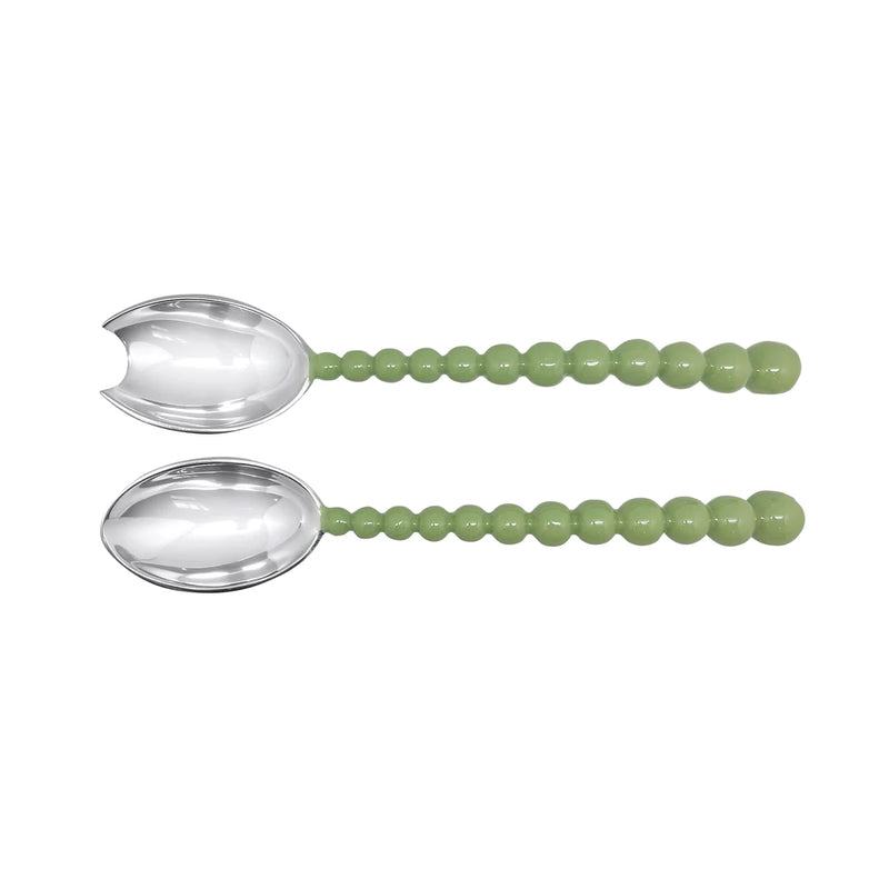 Pearled Green Salad Servers