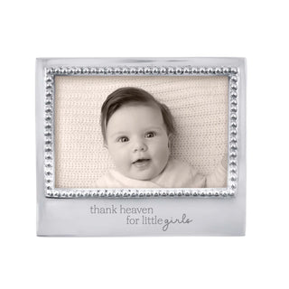 Thank Heaven for Little Girls Signature 4X6 Frame