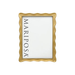 Wavy Gold 5x7 Frame