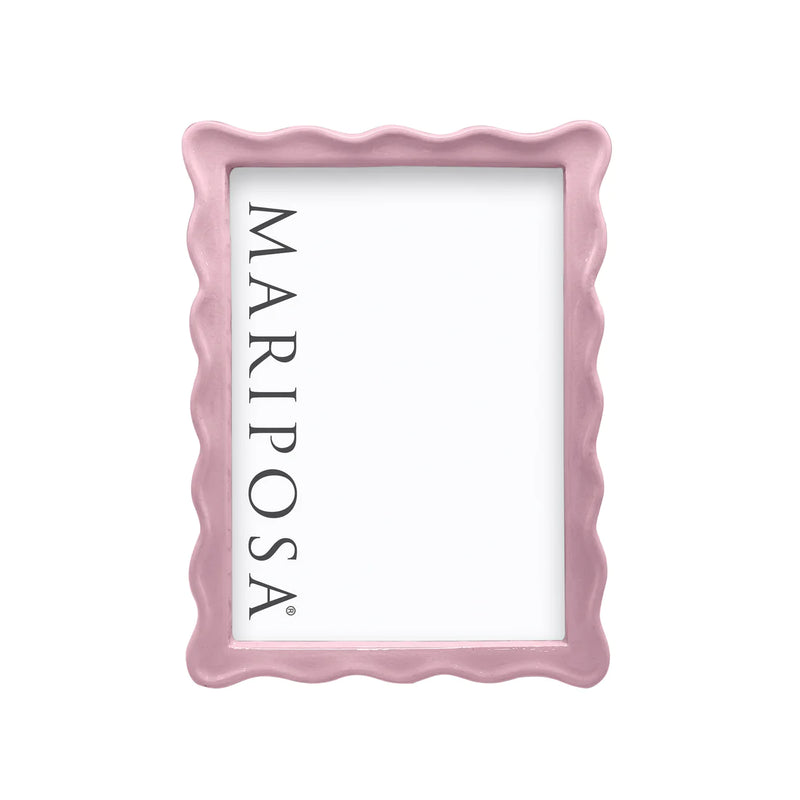 Wavy Pink 5x7 Frame