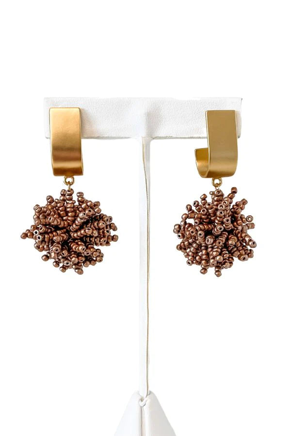 Copper Olivia Earrings