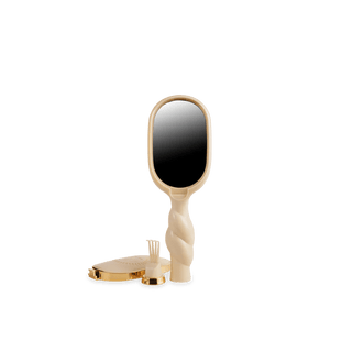 Mini Detangler Hair Brush for Medium Hair - Tan - J.A. Whitney