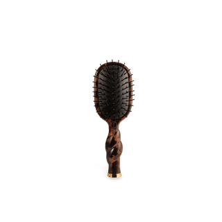Mini Detangler Hair Brush for Medium Hair - Tortoise - J.A. Whitney