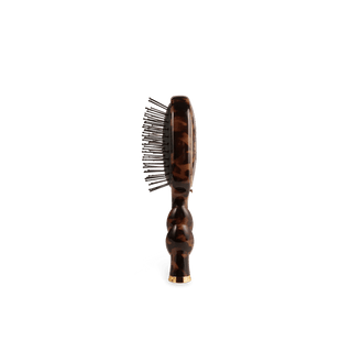 Mini Detangler Hair Brush for Medium Hair - Tortoise - J.A. Whitney