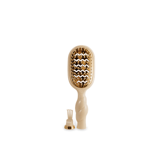 Mini Vented Hair Brush - Tan - J.A. Whitney