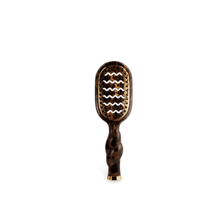 Mini Vented Hair Brush - Tortoise - J.A. Whitney