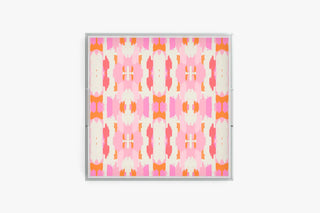 Mitzy Square Acrylic Tray - Pink