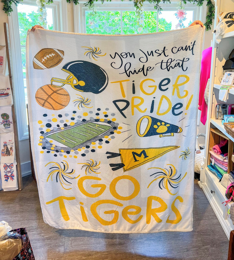 Go Tigers Blanket