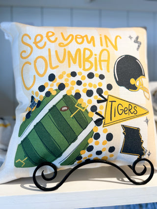 See You in Columbia Square Pillow