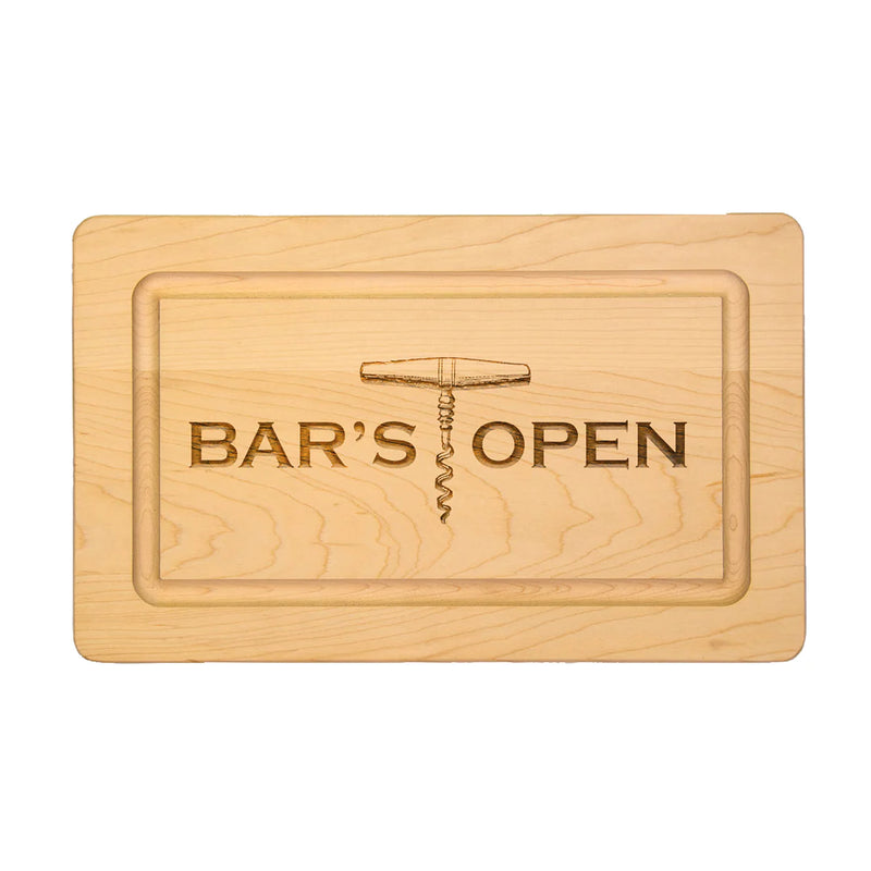 Bars Open 13X8" Board