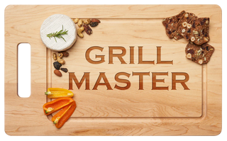 20X12" Grill Master Maple Handled Board