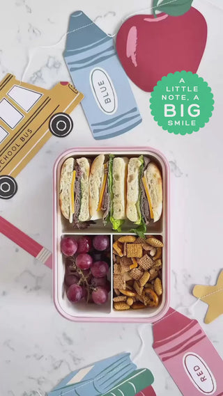 Back to School Lunchbox Notes