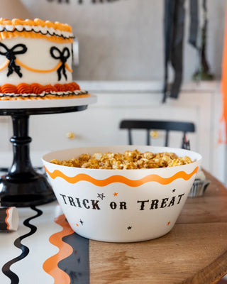 Trick or Treat Bamboo Bowl - J.A. Whitney