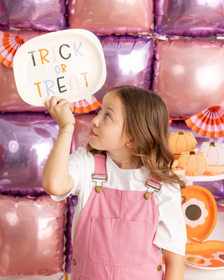 Trick or Treat Paper Plates - J.A. Whitney