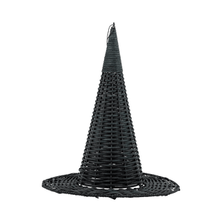 Natural Rattan 15" Witch Hat - J.A. Whitney