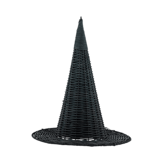 Natural Rattan 18" Witch Hat - J.A. Whitney