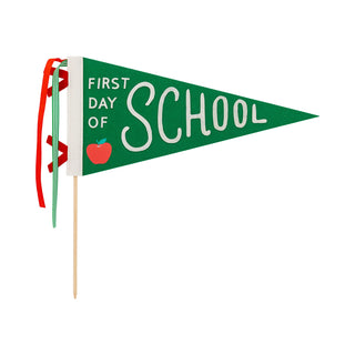 First Day of School Pennant - J.A. Whitney