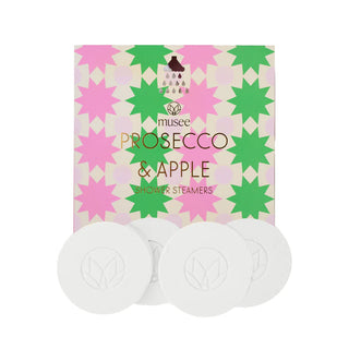 Prosecco & Apple Shower Steamers by Musee