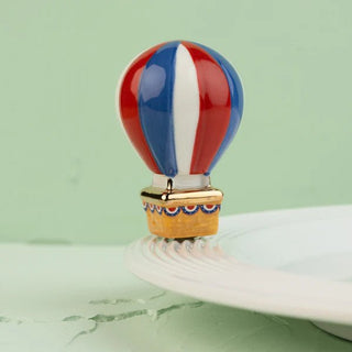 Nora Fleming Red White & Balloon (hot air balloon) - J.A. Whitney